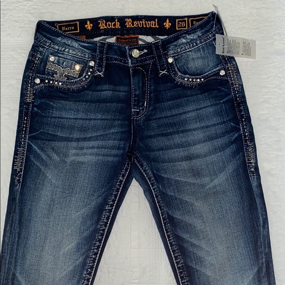 ROCK REVIVAL Kerra Easy Skinny Jeans - Picture 9 of 11